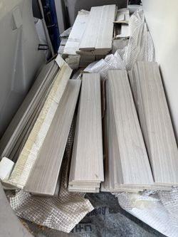 (Free Delivery) 4x24 Porcelain Floor And Wall Tile OBO