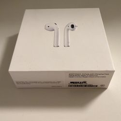 Airpods box with charger 