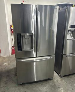 LG 3-Door Refrigerator Stainless Steel FrenchDoor