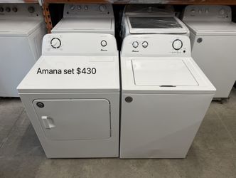Amana Washer Dryer