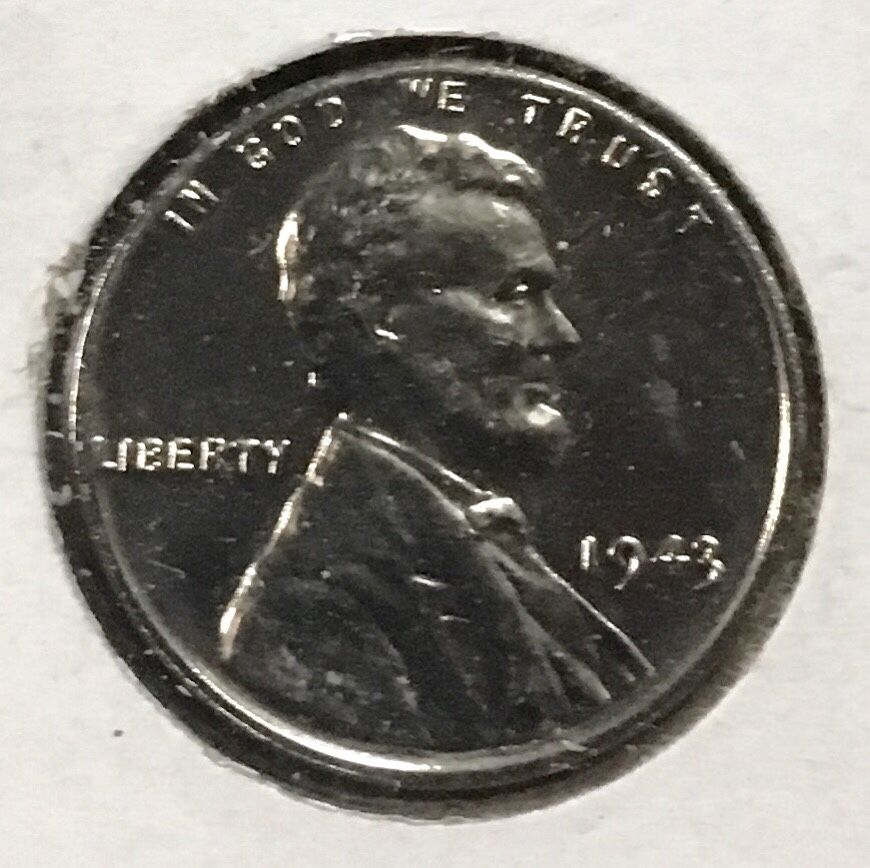 1943 P Steel in Brilliant Uncirculated Condition.