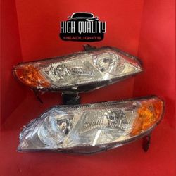 Honda Civic 2006. 2011 headlights.