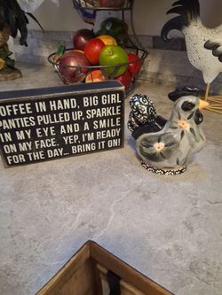 Rooster measuring spoons