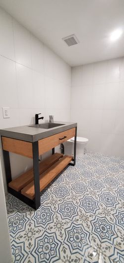 48inch Concrete Top Vanity