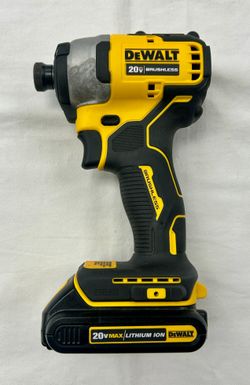 DeWalt DCF809 20V MAX Brushless 1/4" Impact Driver w/ Battery