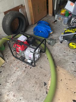 3” Water pump and hoses