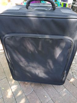 Nutrimetics Black Rolling Suitcase