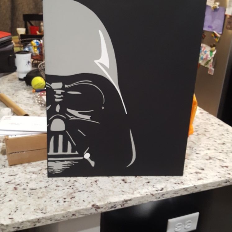 Darth Vader Painting