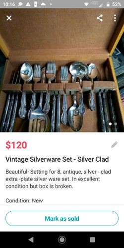 Silver Clad Vintage Silverware