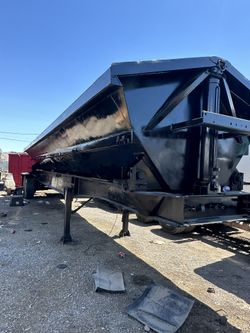 2001 Circle R Side Dump Trailer