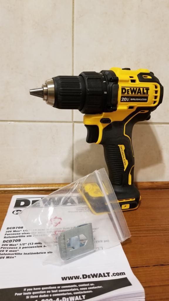 DeWalt 20V taladro atómico brushless NUEVO!!!! DeWalt 20V brushless atomic drill NEW!!!!