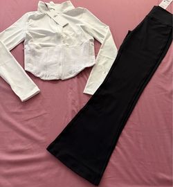 Alo set with flared leggings