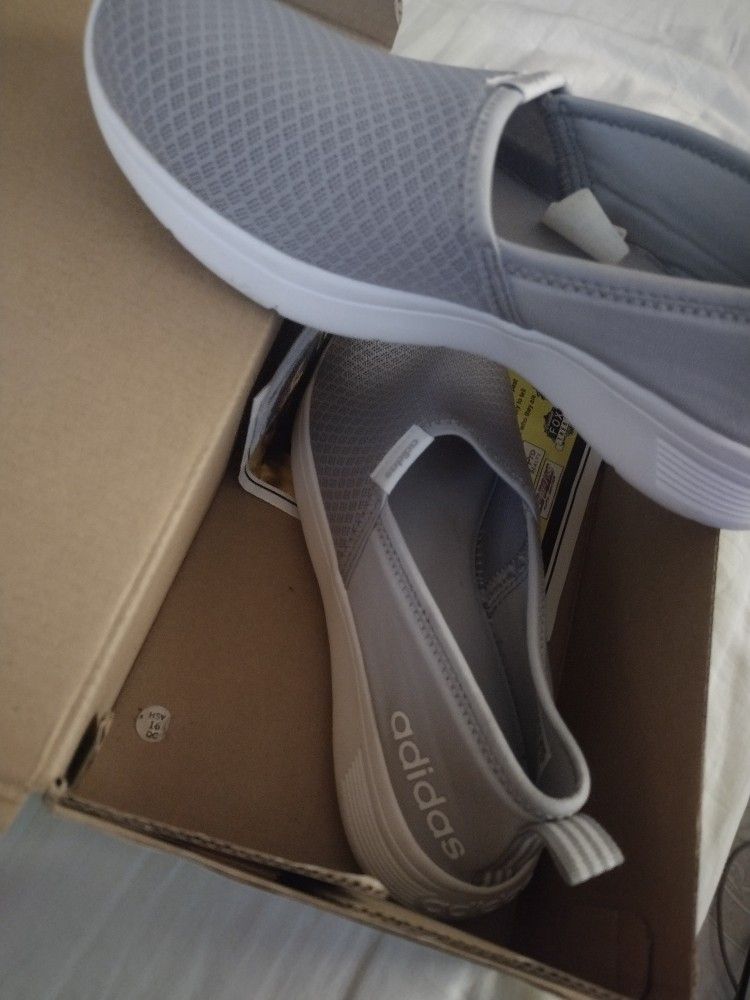 6.5, Slip On, Adidas, Shoes, Women's