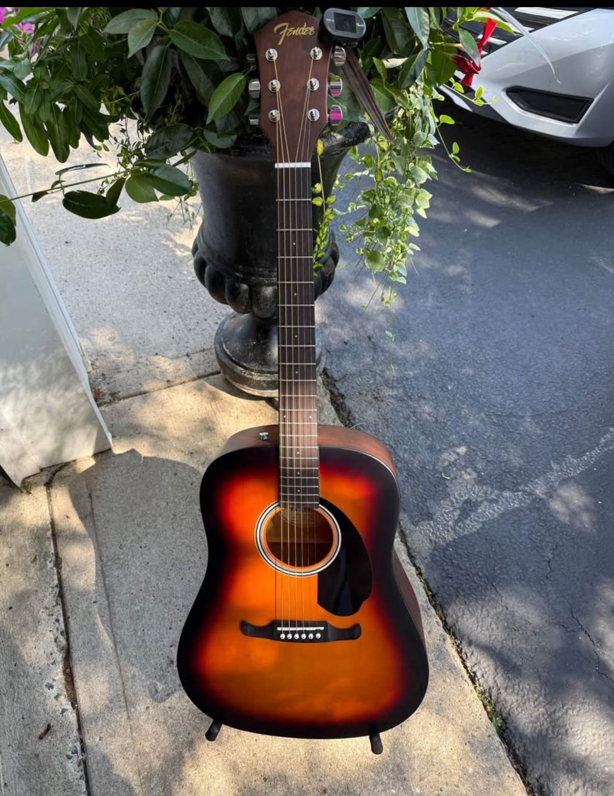 Fender Guitar And Stand