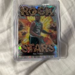 Paul Pierce ROCK STARS Topps Chrome 