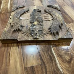 3D  Wooden Design Backgammon 