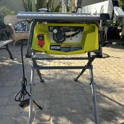 10” Ryobi Table Saw Model RTS12