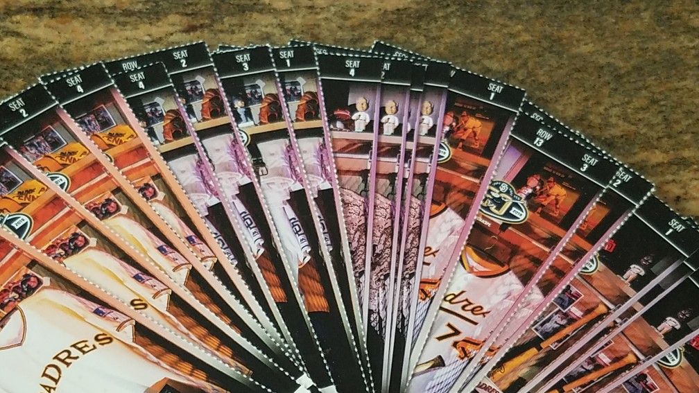 Giants at padres saturday below face value
