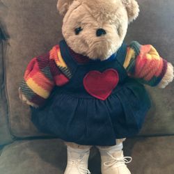 Teddy Bear w Ice Skates