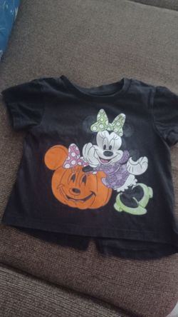 Halloween Minnie Mouse 2T shirt