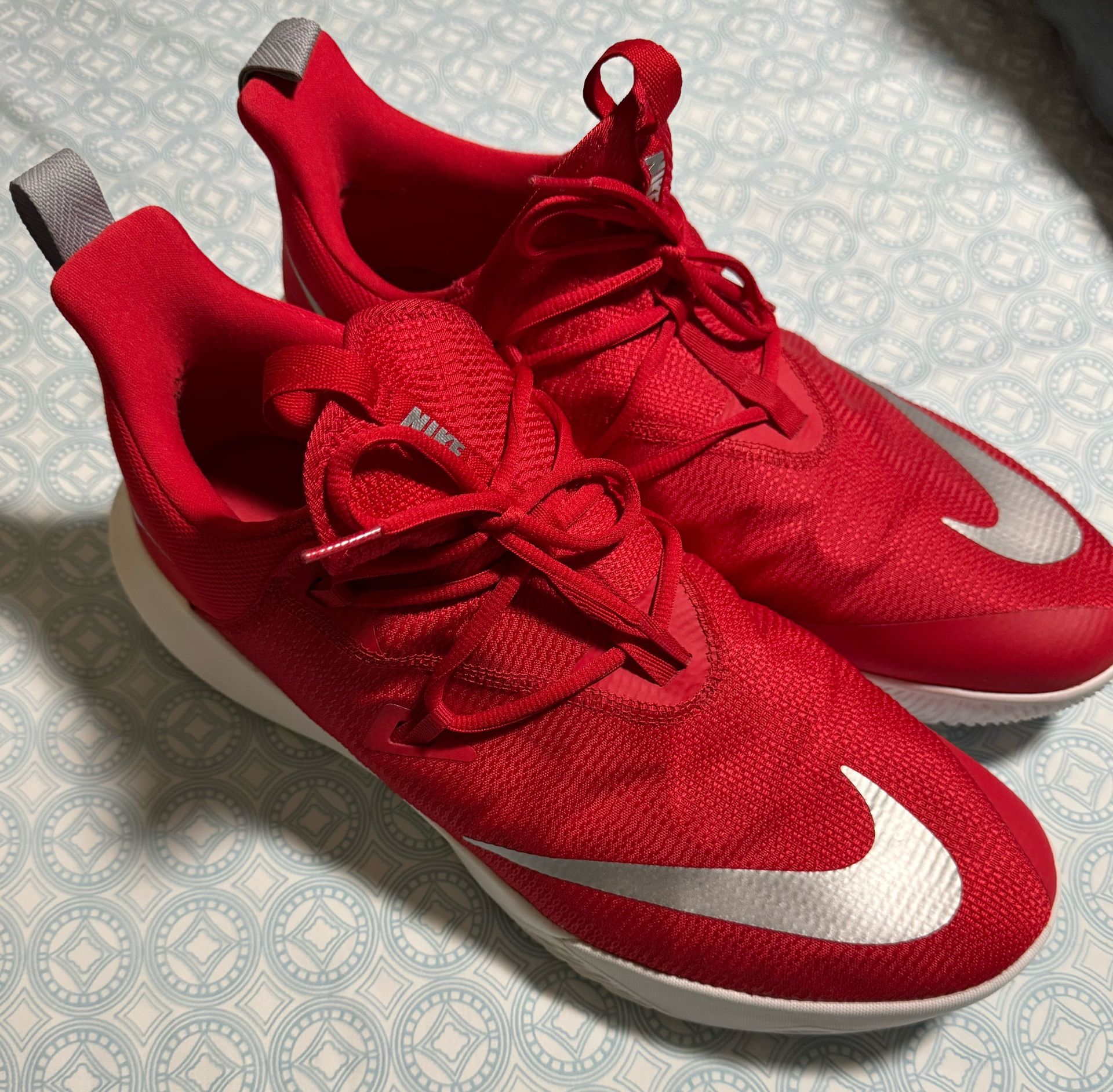 Men’s Red/White Nike Sz. 15