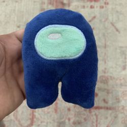 Blue Color Among Us Plush Toy 