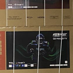 98”TCL MINI LED 4K SMART TV 