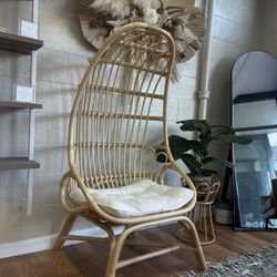 Rattan Egg Chair With Cushion