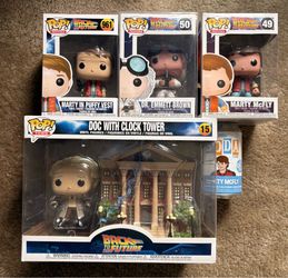back to the future funko pops