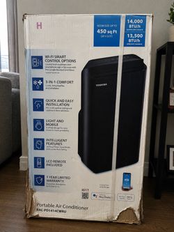 Toshiba Portable AC – 14,000 BTU