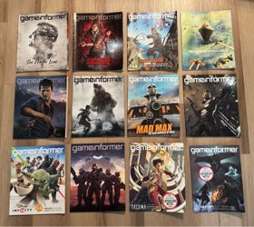 Game Informer Magazine Lot of 12 (2014-2015) Issues 259-270