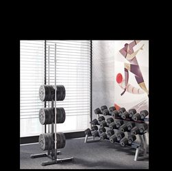 Olympic Weight Plate Tree and Barbell Holder