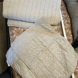 Threshold king flannel Bed Set