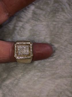 10K men gold ring