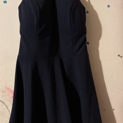Navy Blue Dress