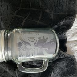 Mason Jar Cups, Frosted 