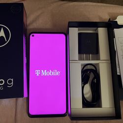 Tmobile Moto G Stylus 5G Phone Like New NO SCRATCHES With Box In Ott-box Cases 128GB