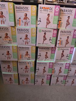 Diapers Size 5 & 6