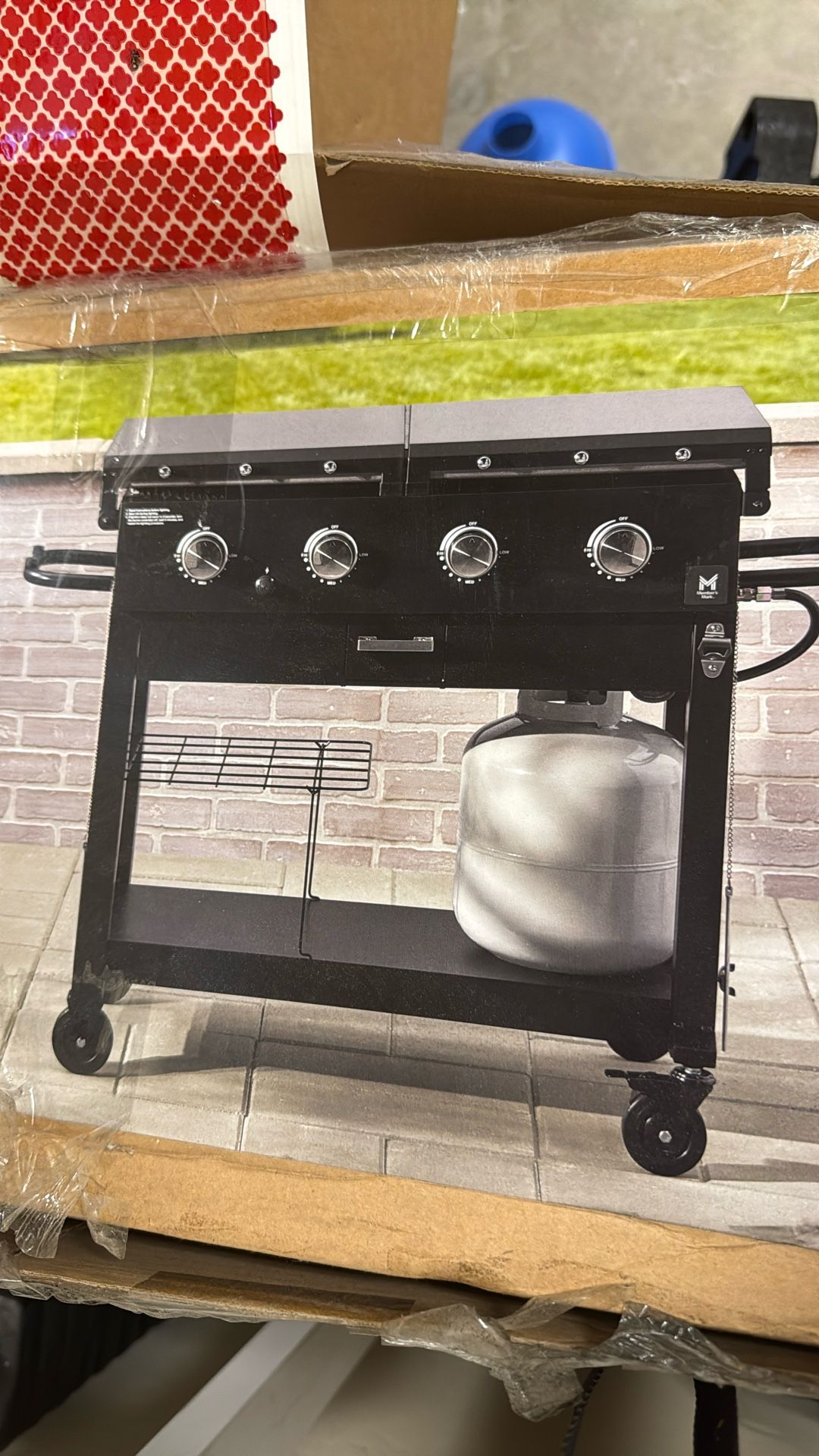 M Member’s Mark 4 Burner Gas Griddle