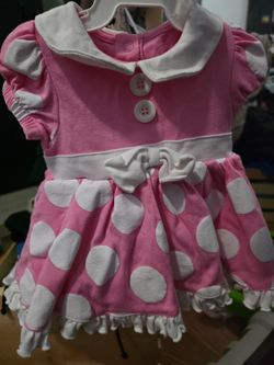 Minnie mouse dress with ears