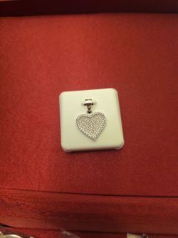 Silver 925 heart pendant