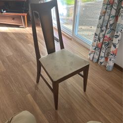 Solid Wood Vintage Chairs (4)