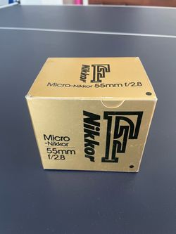 New Nikon 55mm f/2.8 Micro lens
