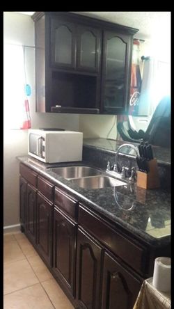Cabinets real wood