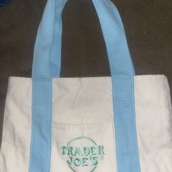 Limited Addition Trader Joe’s Small Tote Mint Green 