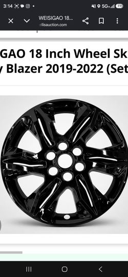 Blazer wheel hub caps