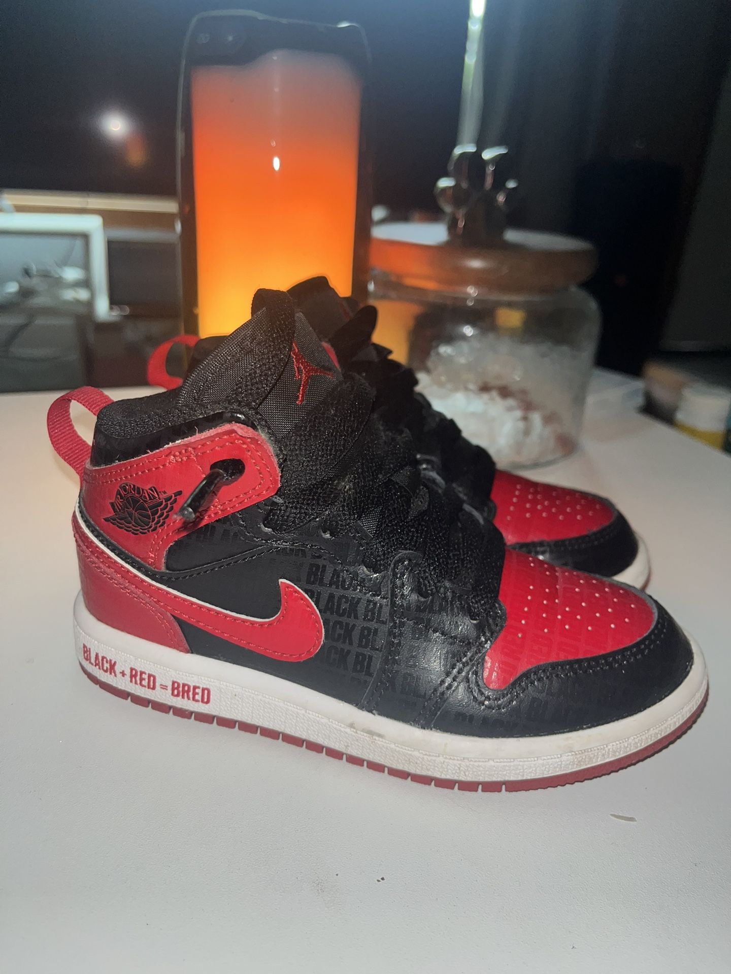 2021 Air Jordan 1 Bred Size 11c