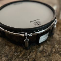 Roland V drums snare and  ride cymbal