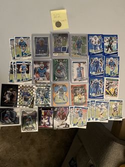 Detroit Lions Card Lot