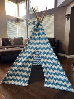 Teepee Canvas Play Tent